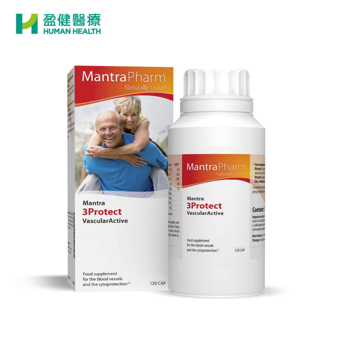 MANTRA 3PROTECT VASCULAR ACTIVE CAPSULE 120s (R-MAP003)