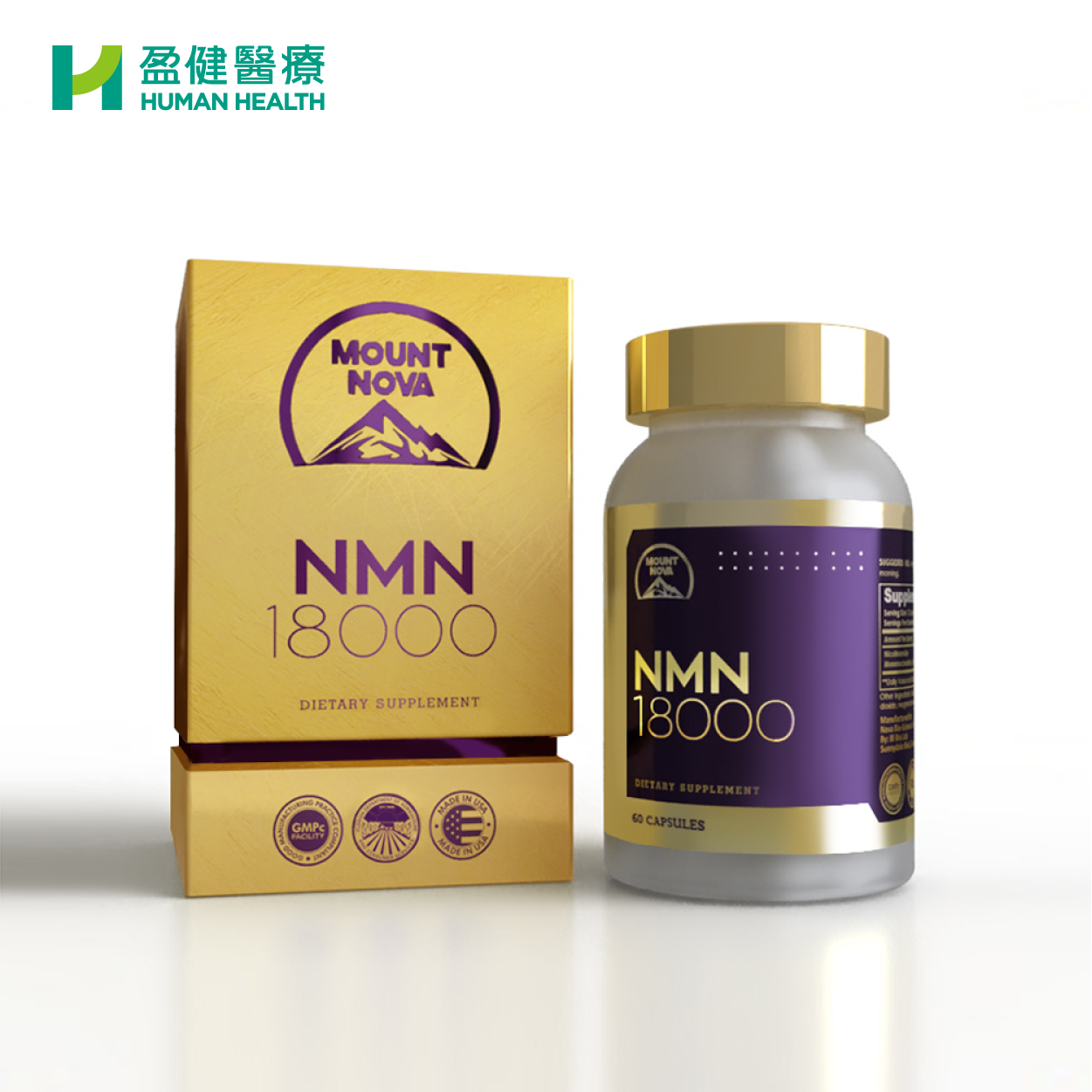 Human Health Eshop- Mount Nova NMN18000 – Human Health Eshop