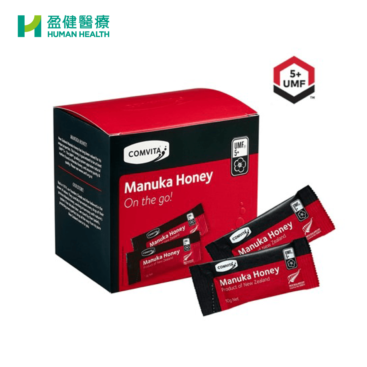 康維他 Comvita UMF®5+麥蘆卡蜂蜜便攜裝 (30包) (H-MAN003) - 盈健醫療 -