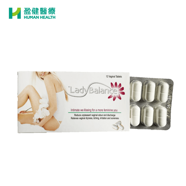 LadyBalance® 益生元陰道片劑 (H-LAB001) - 盈健醫療 - 搜羅不同類型健康產品及服務